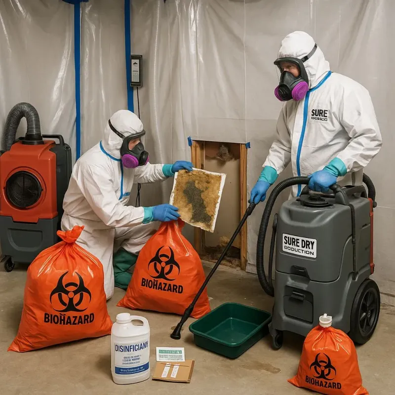 Contaminated Water Handling Protocols process in Winthrop, MA