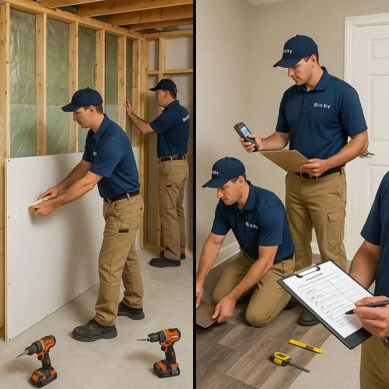 Repairs and Reconstruction process in Winthrop, MA